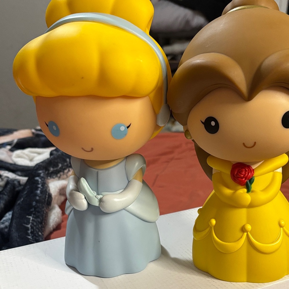 Cinderella Collectible Figurine Toy - Light Blue